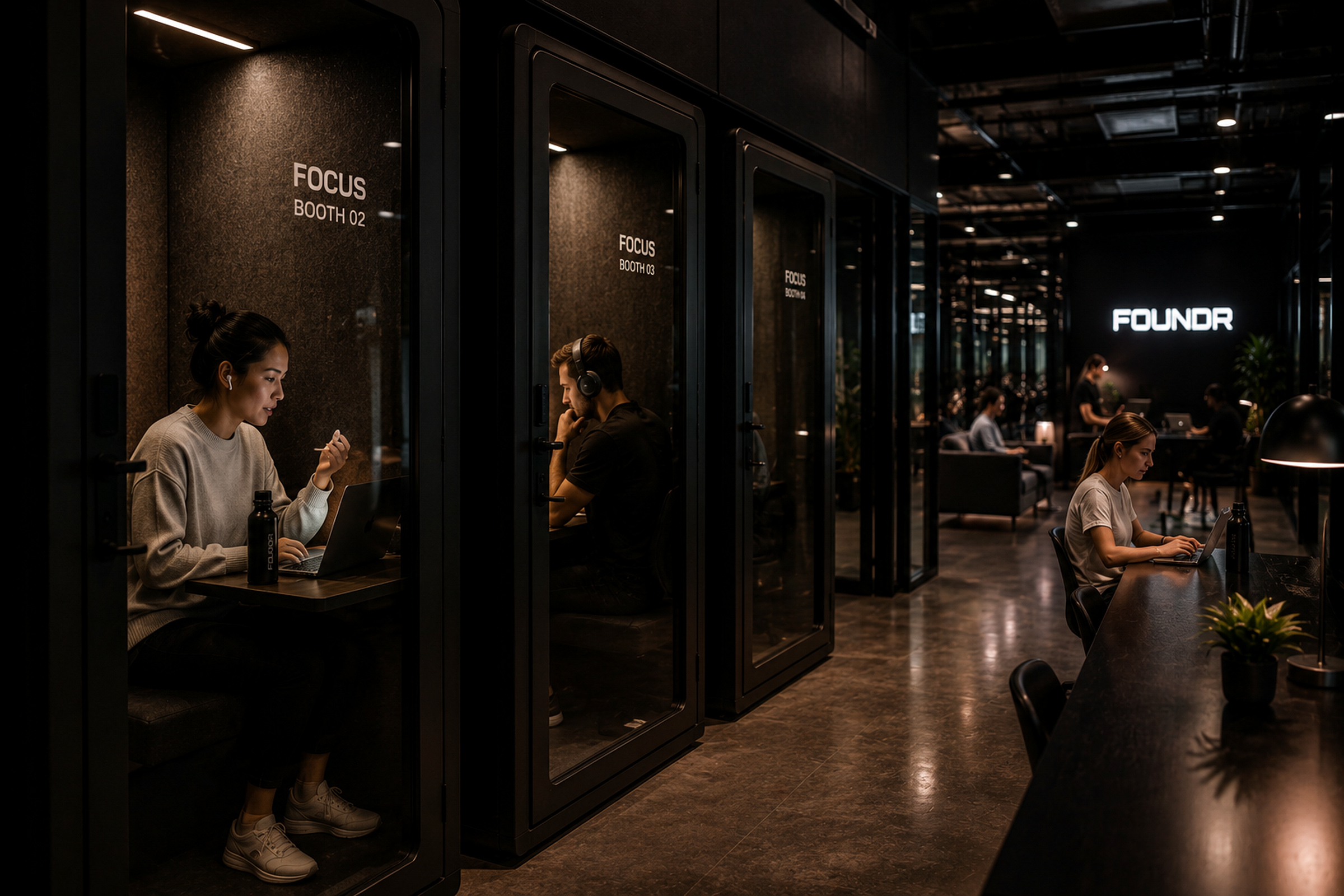 Private call booths